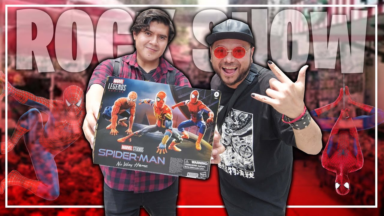 Buscando las Figuras de SPIDER-MAN No Way Home en el ROCK SHOW 🕷🔥 | El Tio pixel