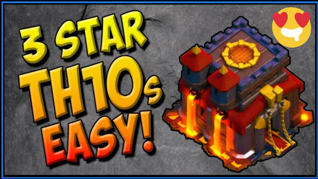 How to use Hybrid attacks on Th 10 || #coc#clashwithEric#bestTh10warattacks || Th10 best war attacks