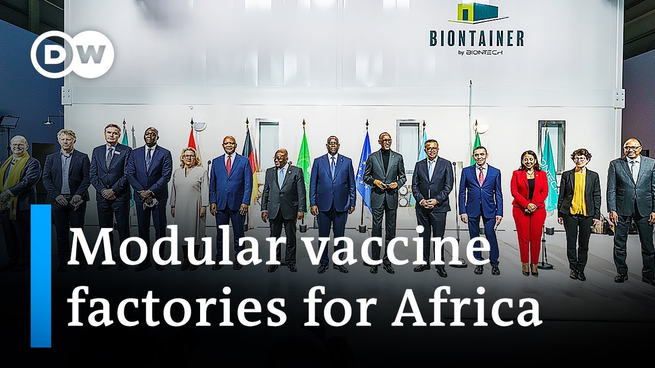 BioNTech to ship vaccine factory kits to Africa | DW News