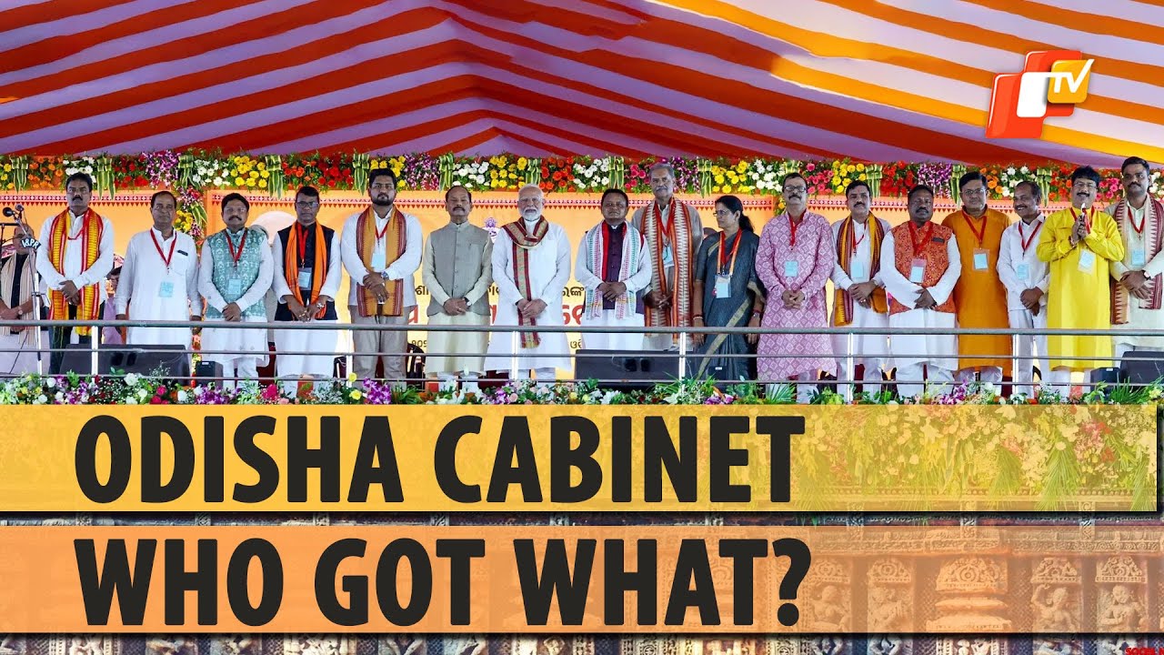 Odisha Cabinet Portfolios Announced; CM Majhi Keeps Finance & Home; Know More