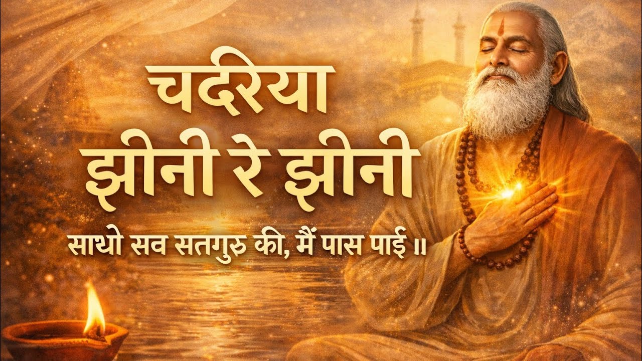 चदरिया झीनी रे झीनी | Kabir Das Bhajan | Spiritual Peace Video