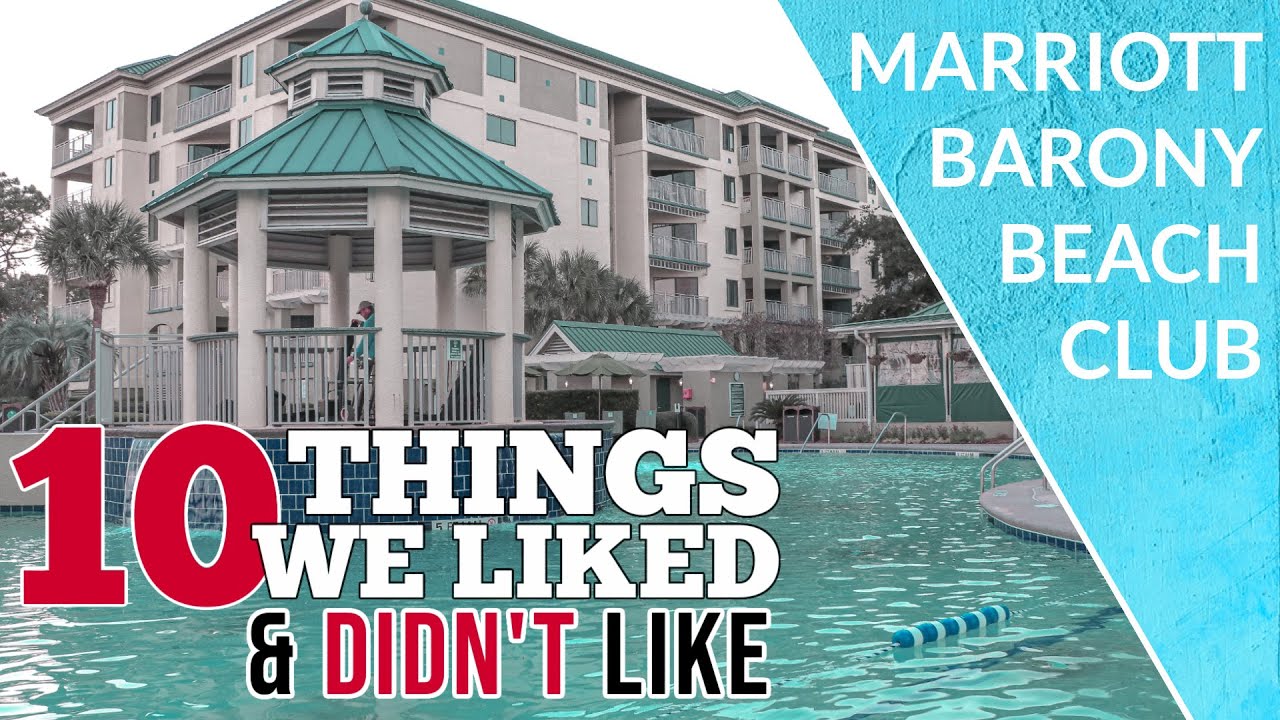 Review of Marriott Barony Beach Club, Hilton Head Island!