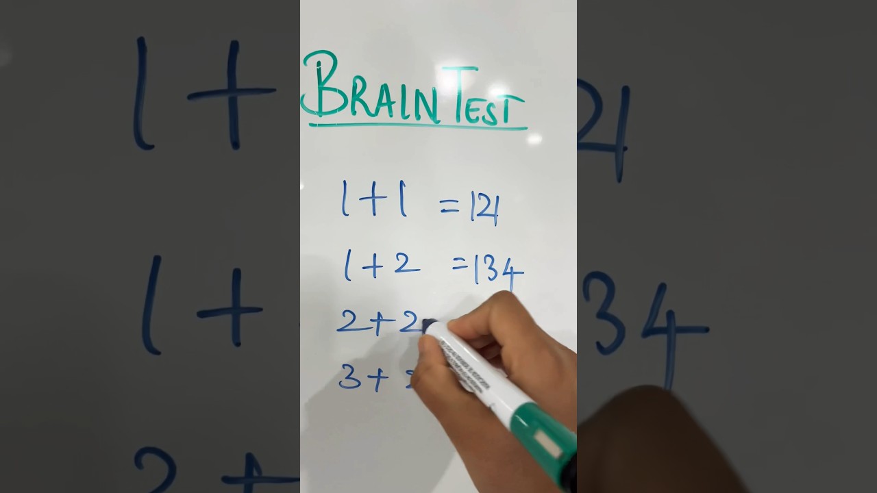 Brain Test-Maths 