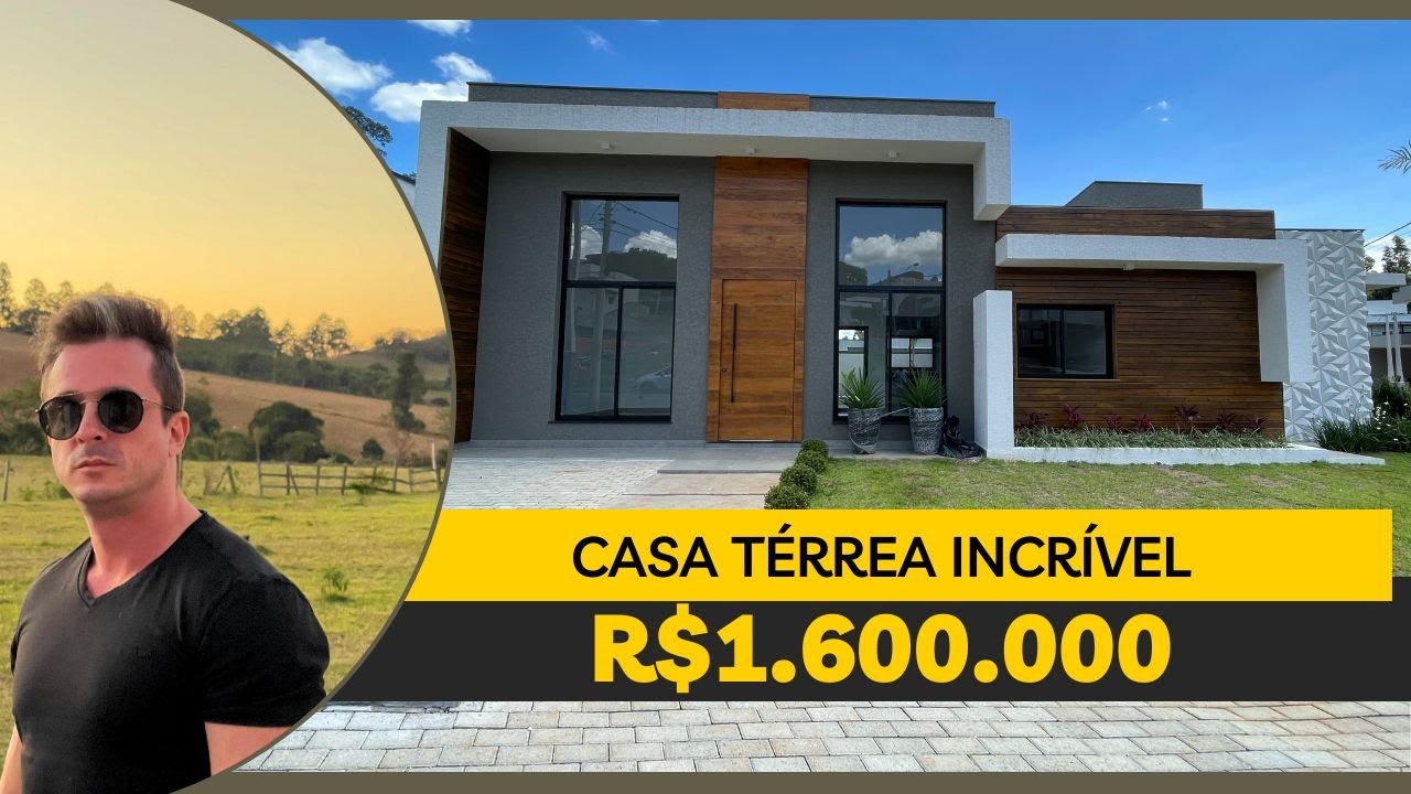 Casa Maravilhosa Totalmente Térrea - Condomínio Buona Vita Atibaia-SP R$1.600.000