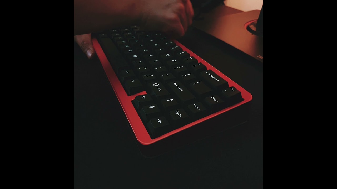 IDOBAO ID67 RED With Durock POM 🔥