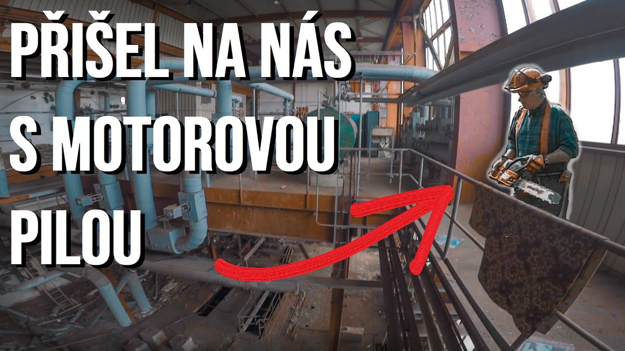 Průzkum opuštěné teplárny, která se bourá [URBEX]