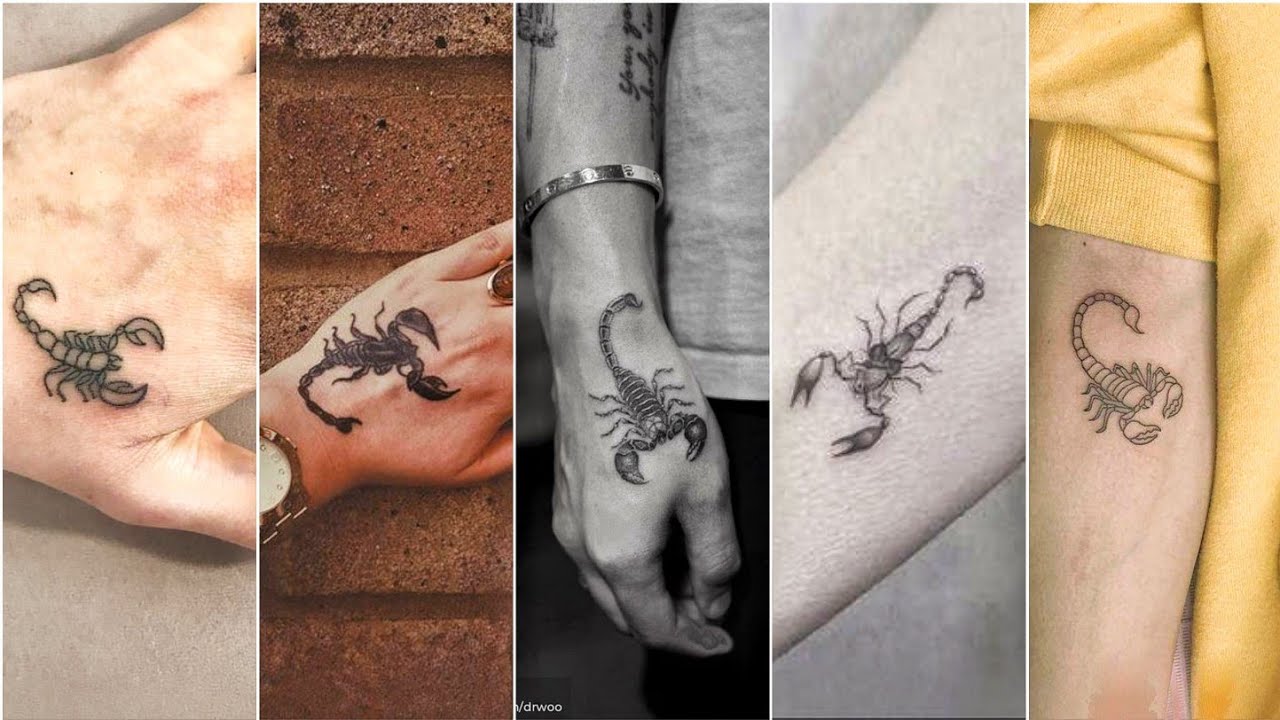 Татуировка скорпиона на руке 🦂 | Татуировка скорпиона на руке