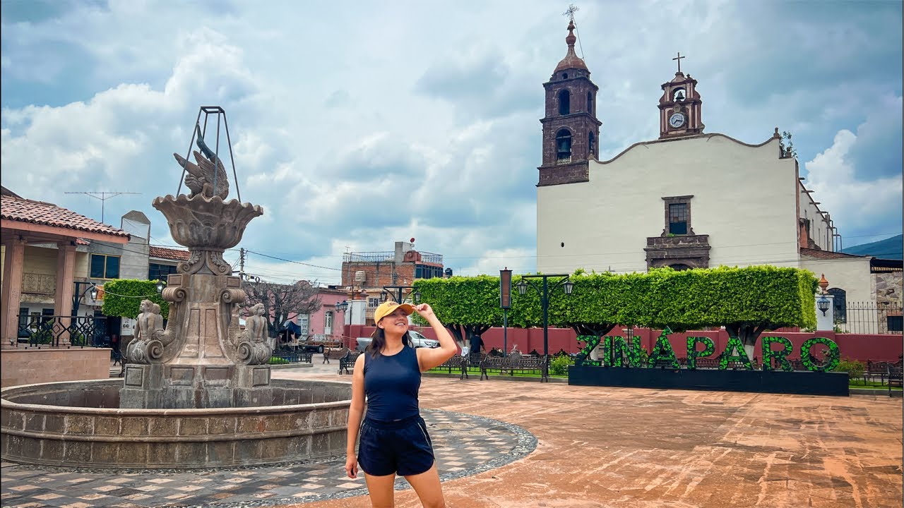 SALUDOS DESDE EL BELLO ZINÁPARO, Michoacán. 😎