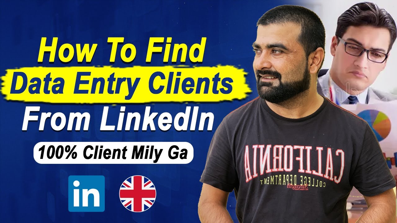 Find Data Entry & Lead Generation Clients From LinkedIn