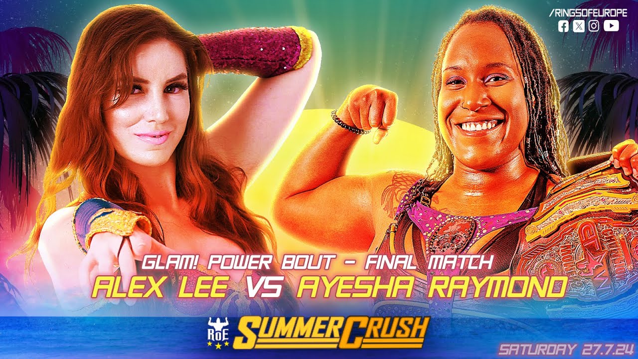 Ayesha Raymond vs. Alex Lee - SC 24 - ★ GLAM!