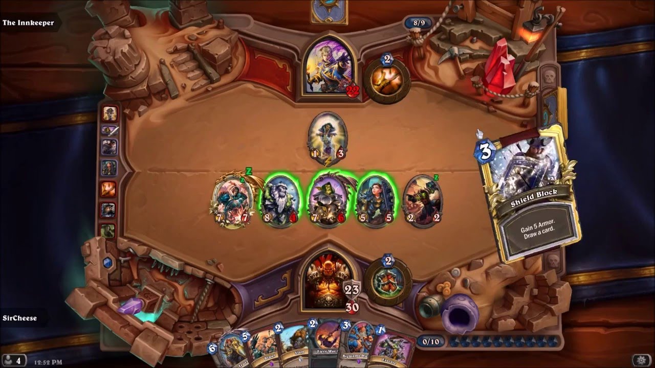 [Hearthstone] Varian Wrynn entry sound (patch 4.2.0.)