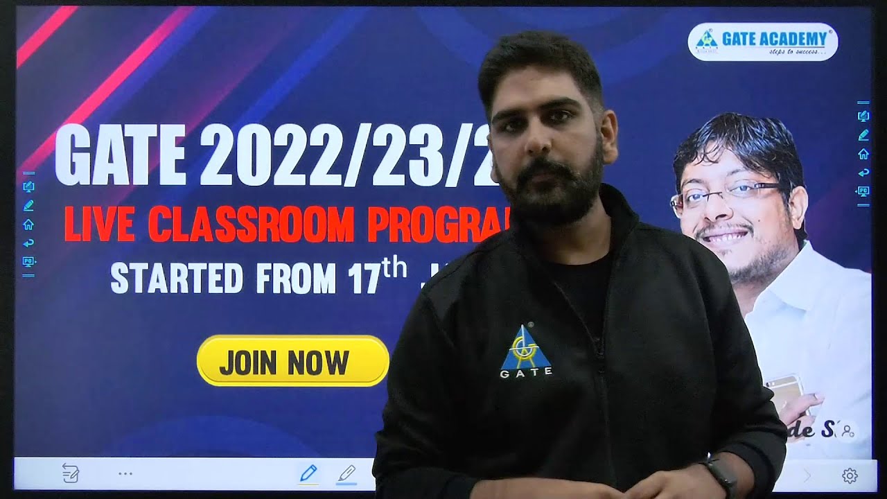 GATE 2022/23/24 Preparation | Live Classroom Program | Full Courses