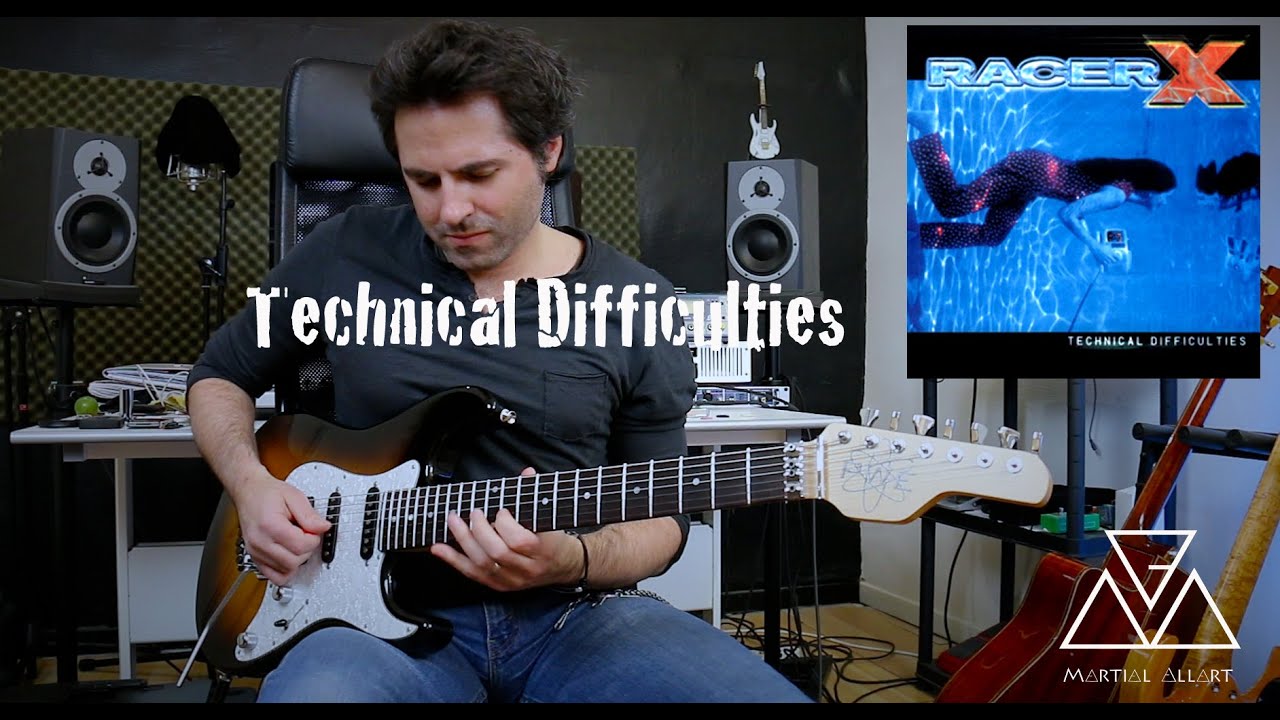 Technical Difficulties - Paul Gilbert cover by Martial Allart