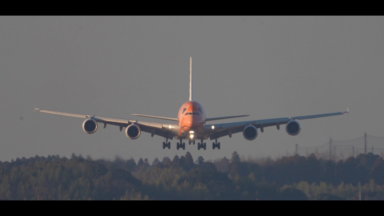 #kingoftheskies#A380#planespotting arrival#narita rw16r and taxi