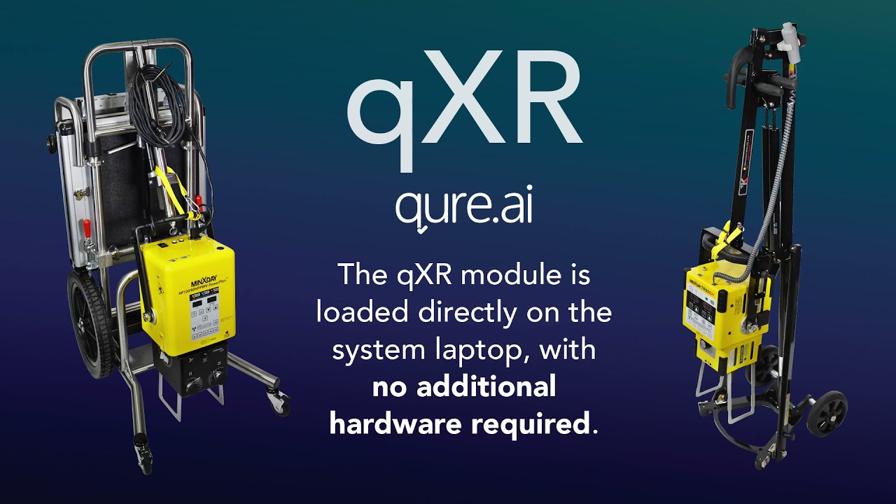 MinXray's Portable X-ray Sytems Available with Qure.ai Artificial Intelligence