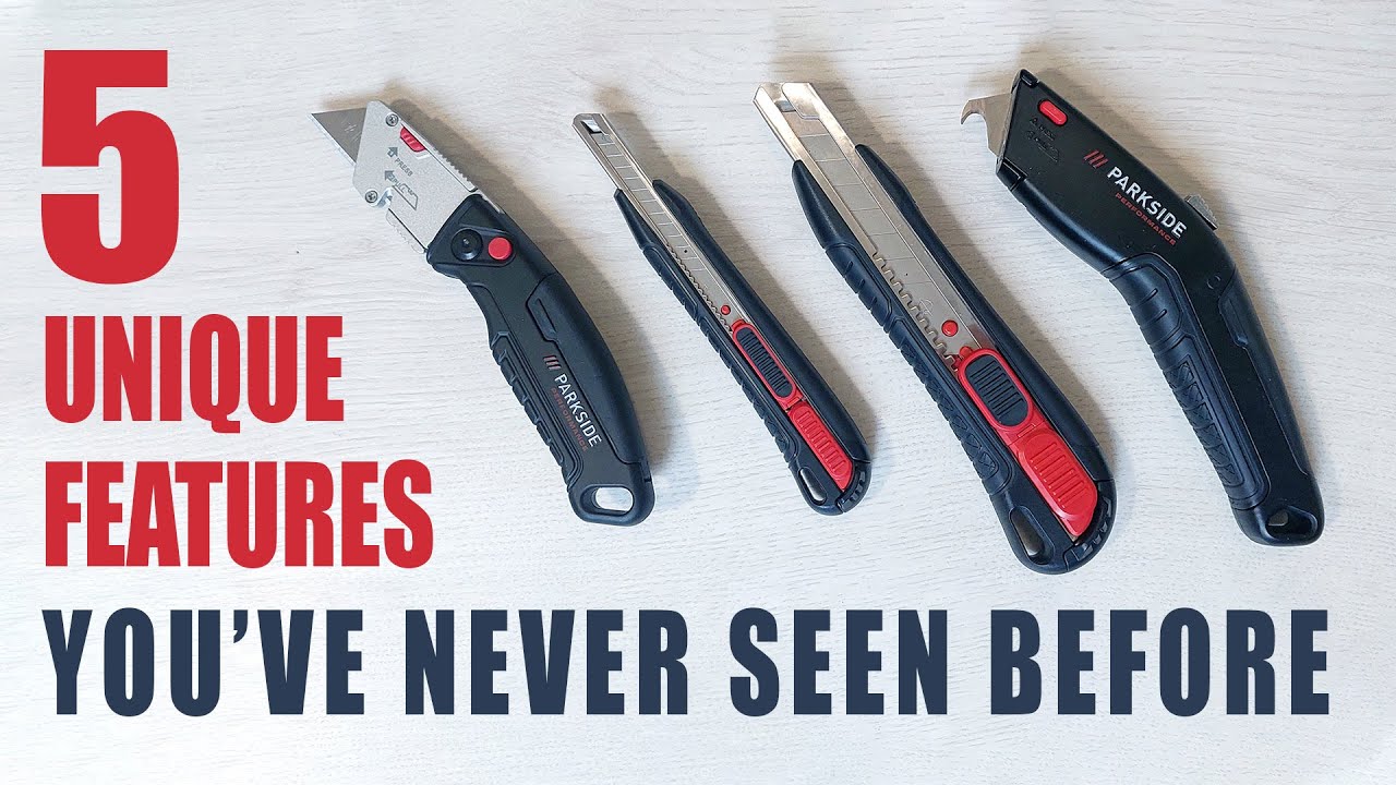 Parkside Performance Box Cutters & Utility Knife Review