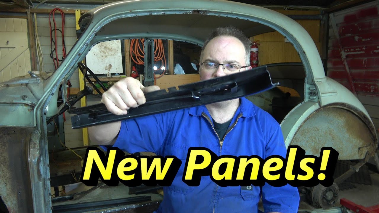 Morris Minor - Checking out the Patch Panels - Part 19