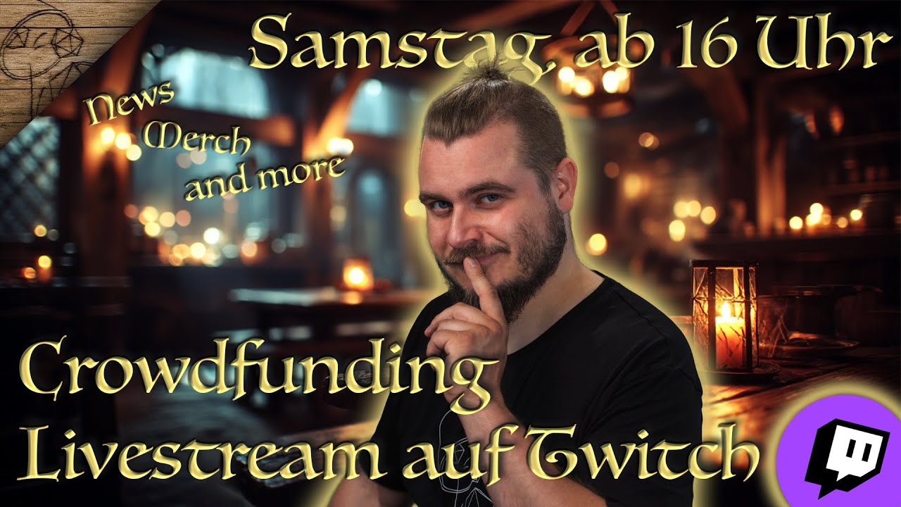 Crowdfunding Livestream + Mausritter [Pen and Paper]