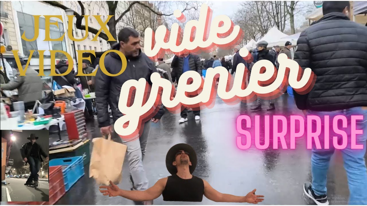 vide grenier jeux video unboxing du 11/02/2024