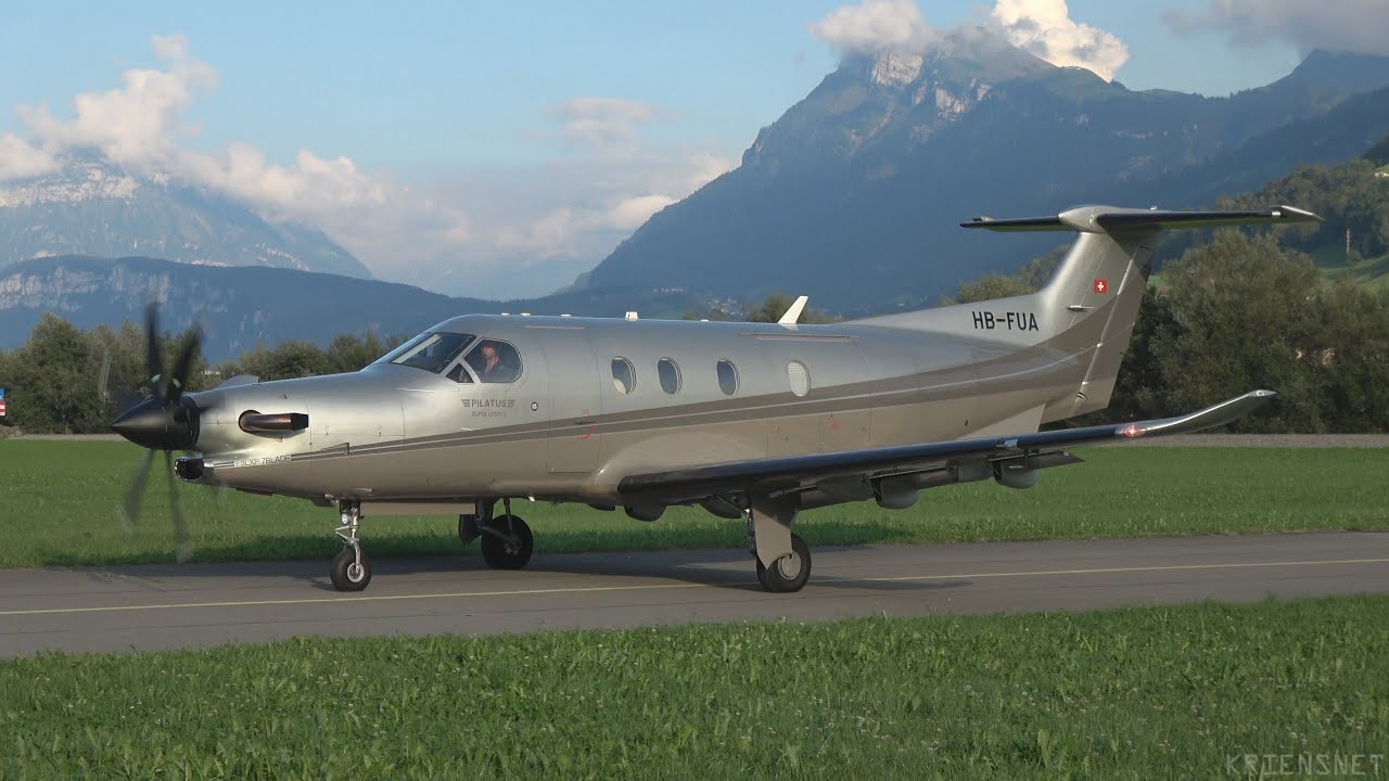 Pilatus PC-12 Super Legacy XP 7 Blade - HB-FUA, sn 802