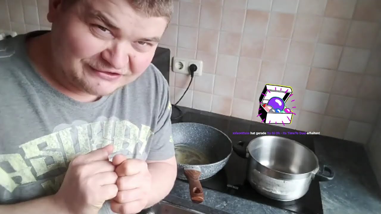Ich habe erste mal Kochstream gemacht