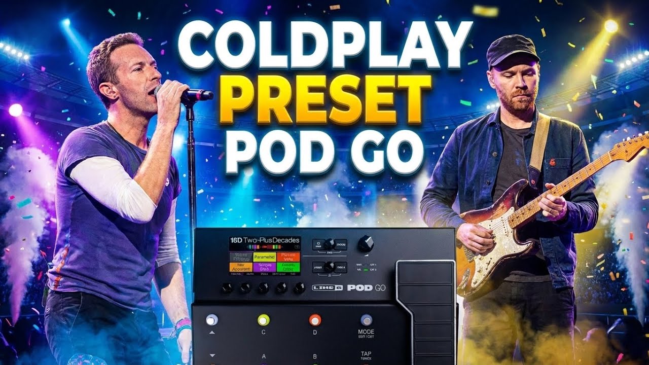 COLDPLAY Preset Line 6 POD GO