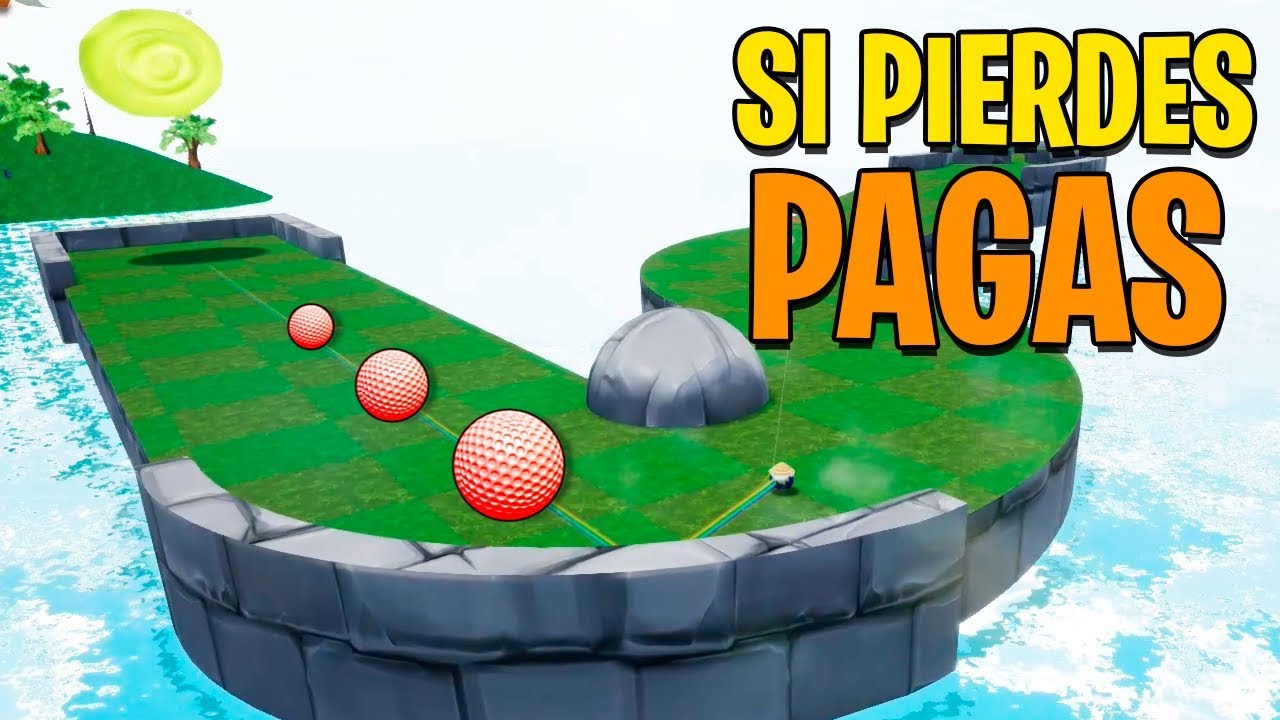 💰 SI PIERDES PAGAS! **APUESTA** GOLF IT