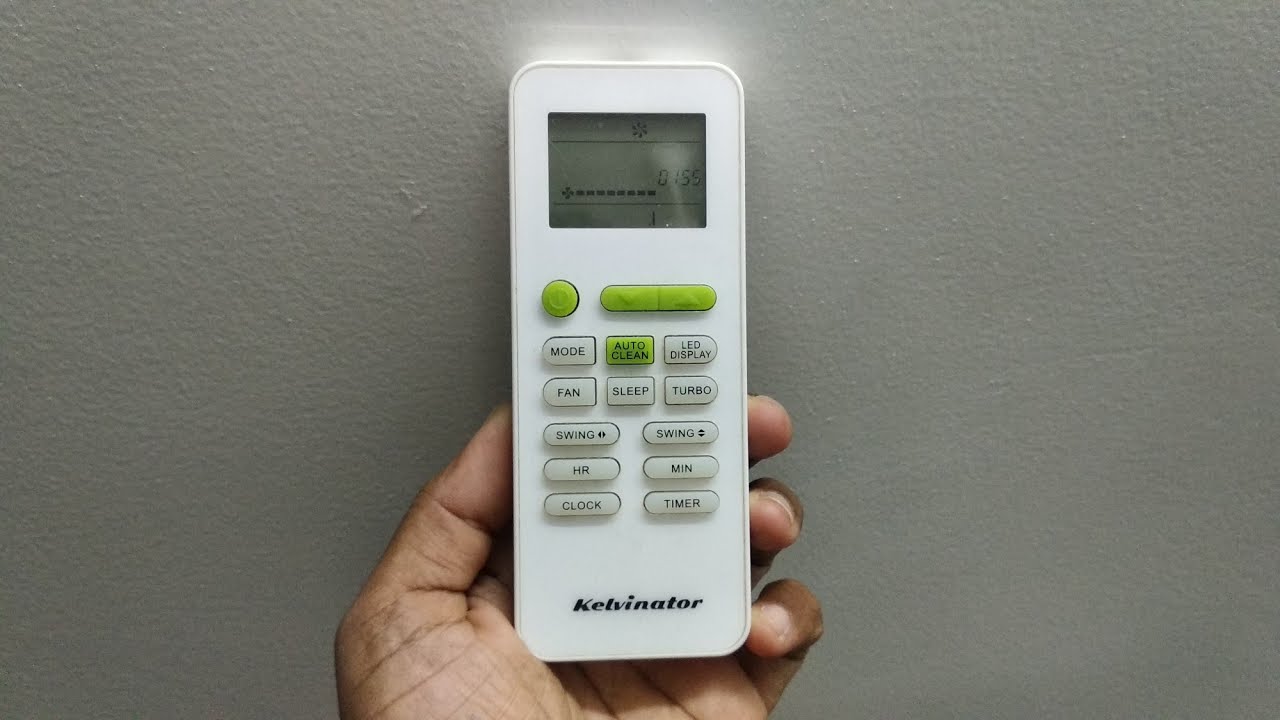 Kelvinator Ac remote operate / function in Hindi @iamchikkoo