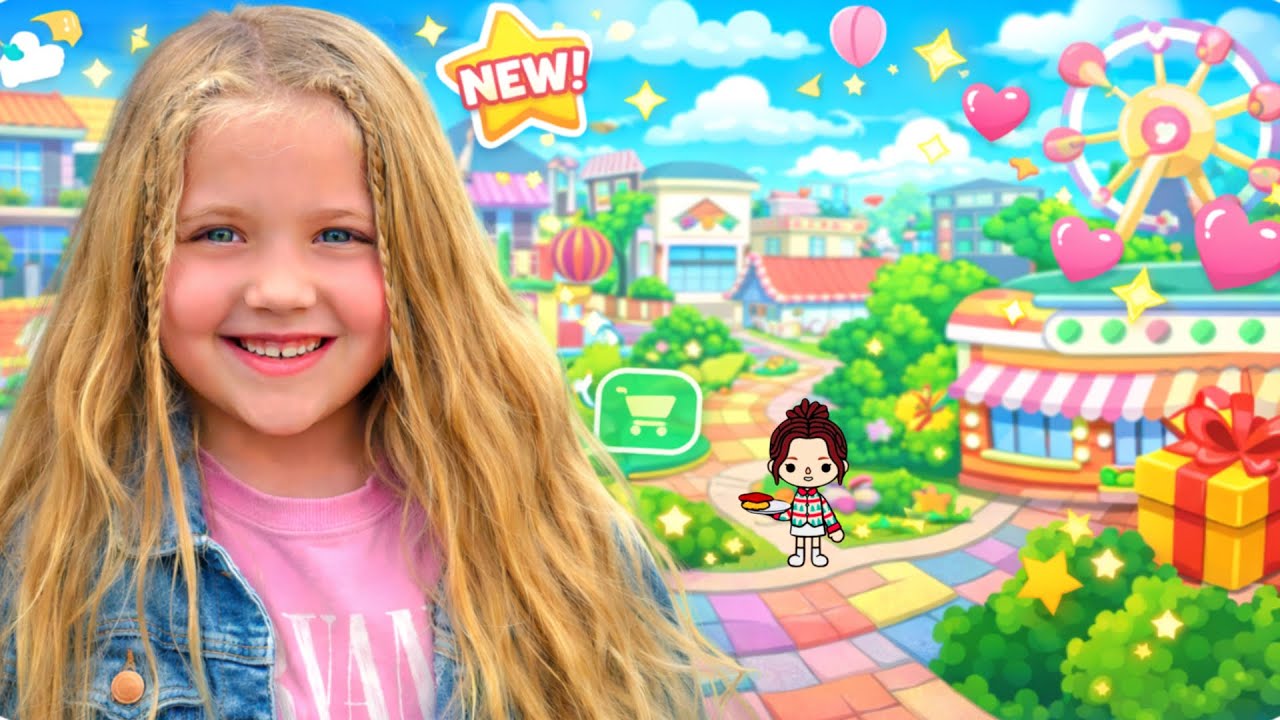 TOCA BOCA 💖🏡 Один день в тока бока домике