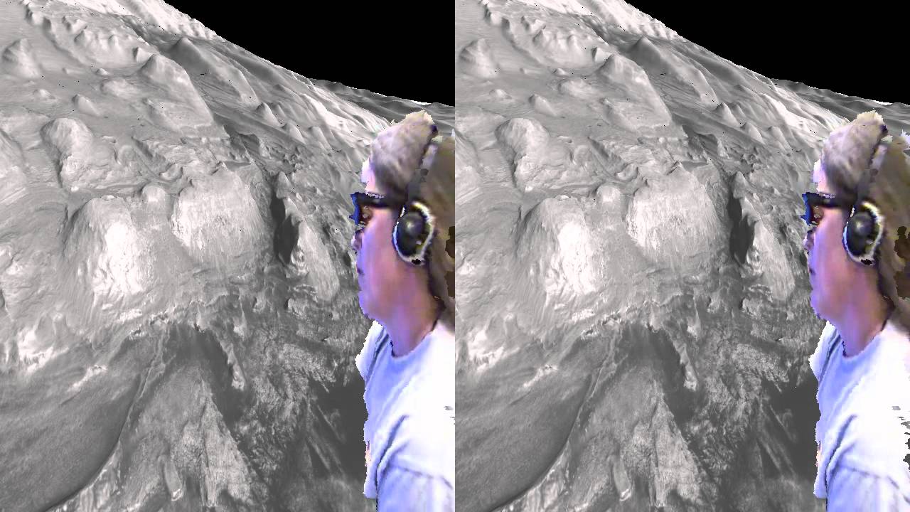 Gale Crater in 3D: The Field Site for MSL