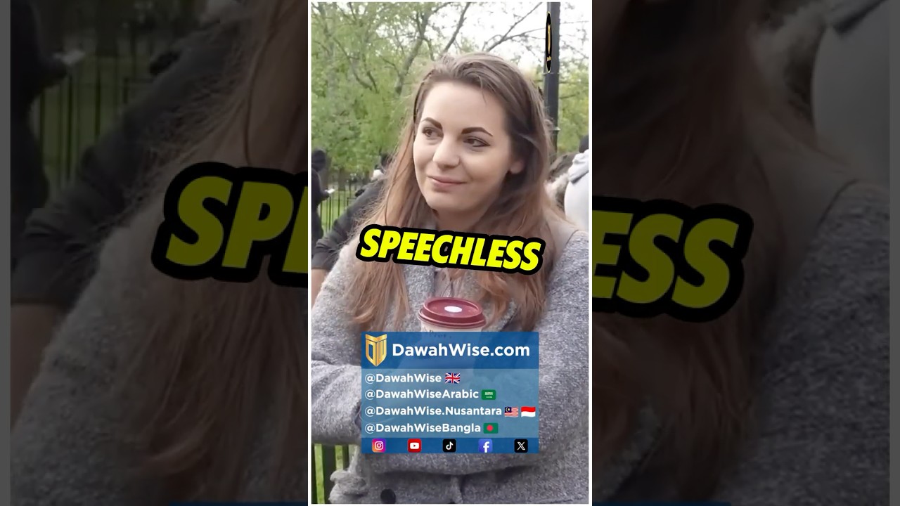 Christian Woman Left Speechless By Muslim | Hashim | Speakers Corner
