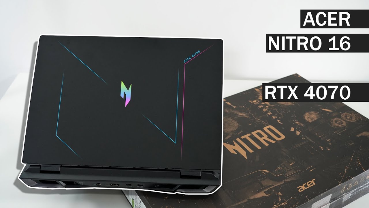 A Beast of a Gaming Laptop - Unboxing Acer NITRO 16 with NVIDIA GeForce RTX 4070 