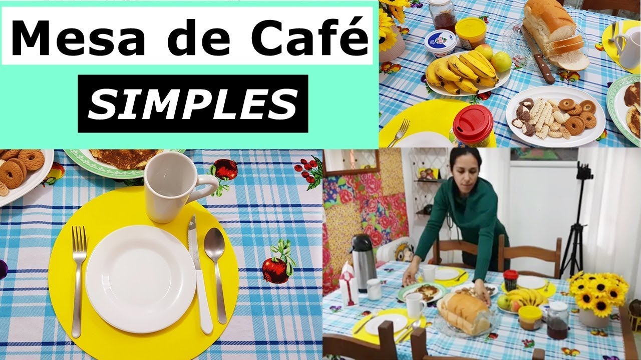 Mesa de Café da Manhã Simples VEDA#4