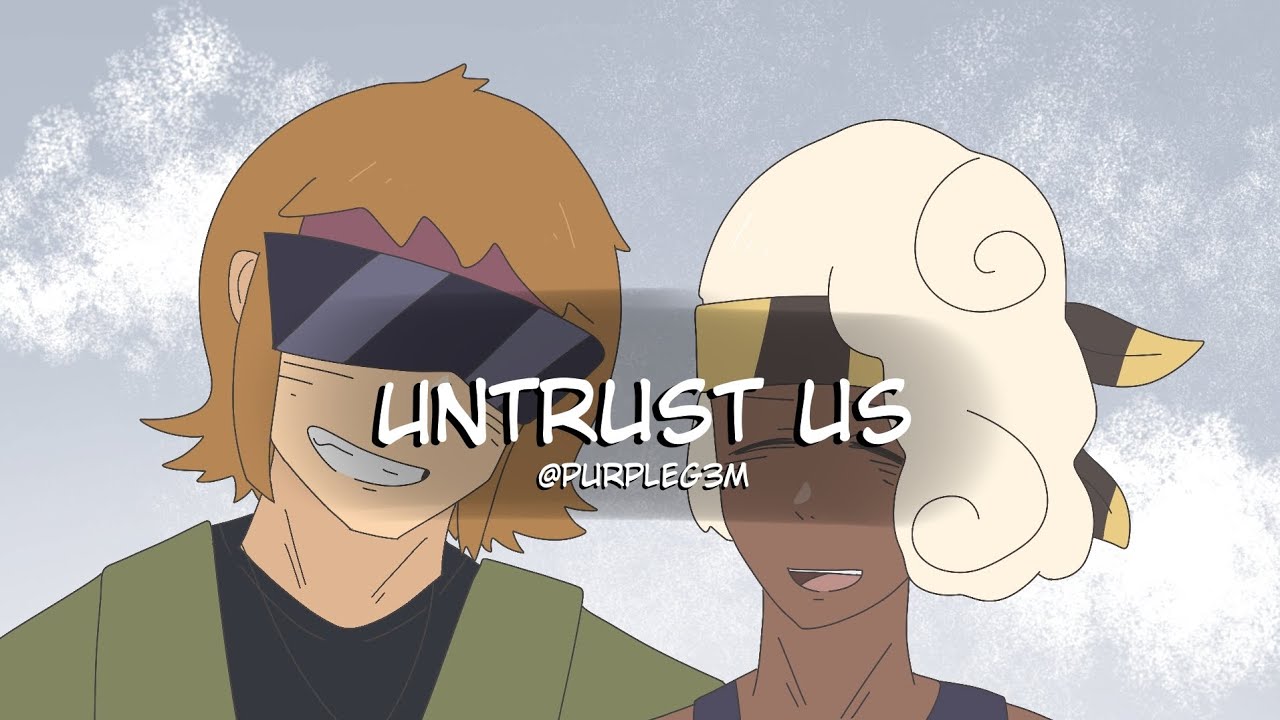 untrust us meme - animation meme // brawl stars Fang, Buster and Maisie