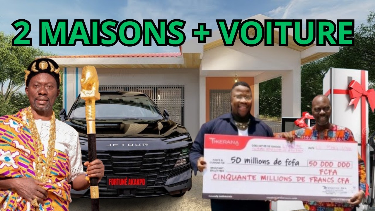 VOICI TOUT CE QUE FORTUNÉ AKAKPO A REÇU : VILLA, VOITURE, MILLIONS… LA SOLIDARITÉ QUI CHOQUE !