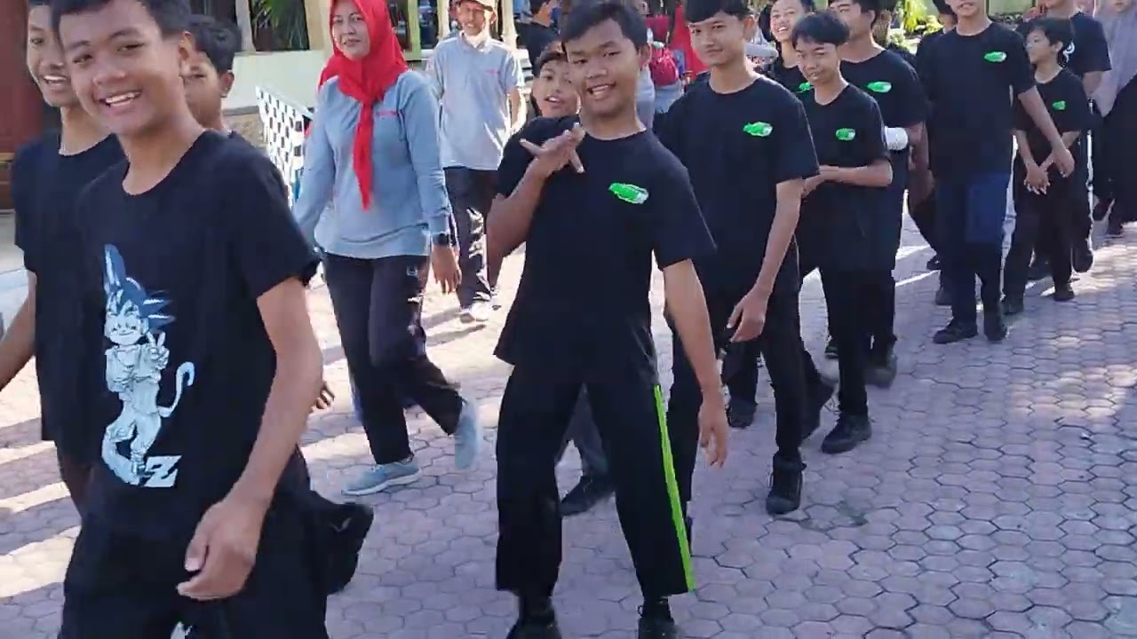 Jalan Sehat Bareng UPT SMPN 1 Ponggik