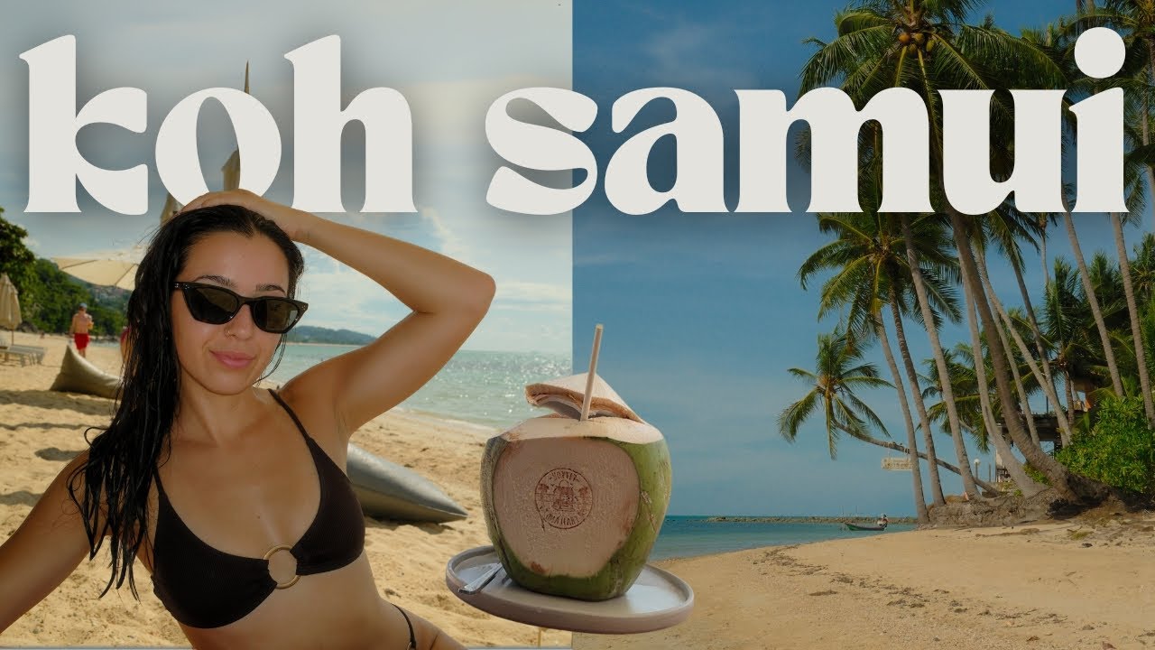 Koh Samui 🇹🇭✨🪷 beaches, food & coffeeeeee