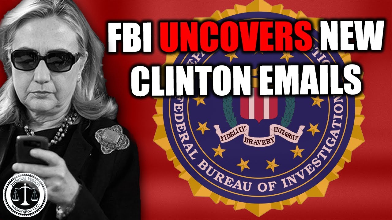 Tom Fitton: Judicial Watch Obtains NEW FBI Docs on Clinton Email Scandal!