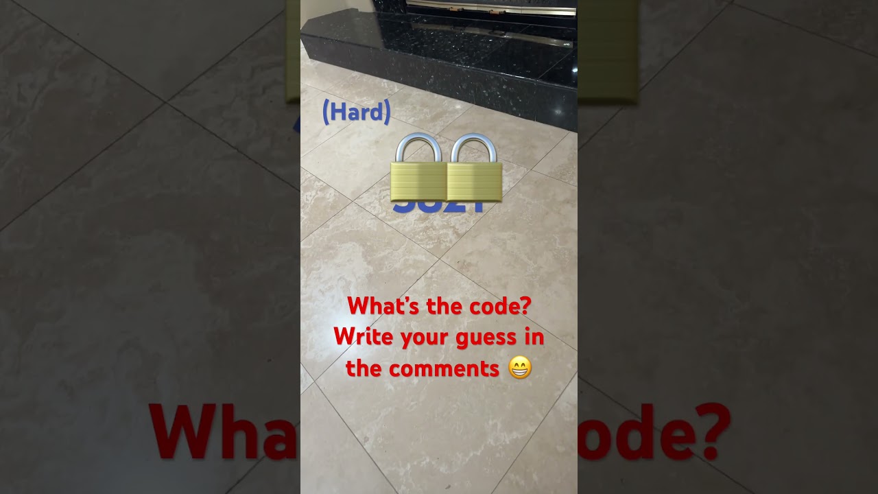 Guess the code!!! #lock #code #winner #guess #comments