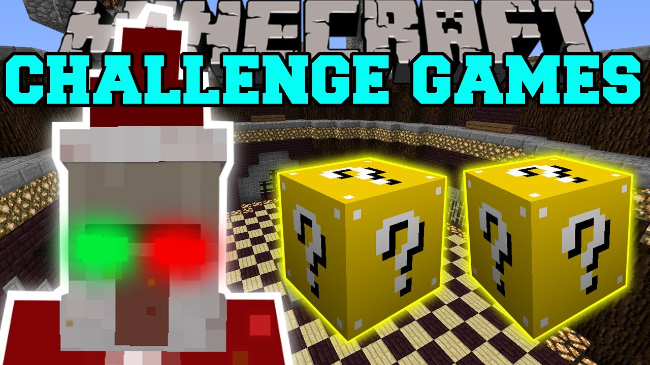 Minecraft: CHRISTMAS WITCH CHALLENGE GAMES - Lucky Block Mod - Modded Mini-Game