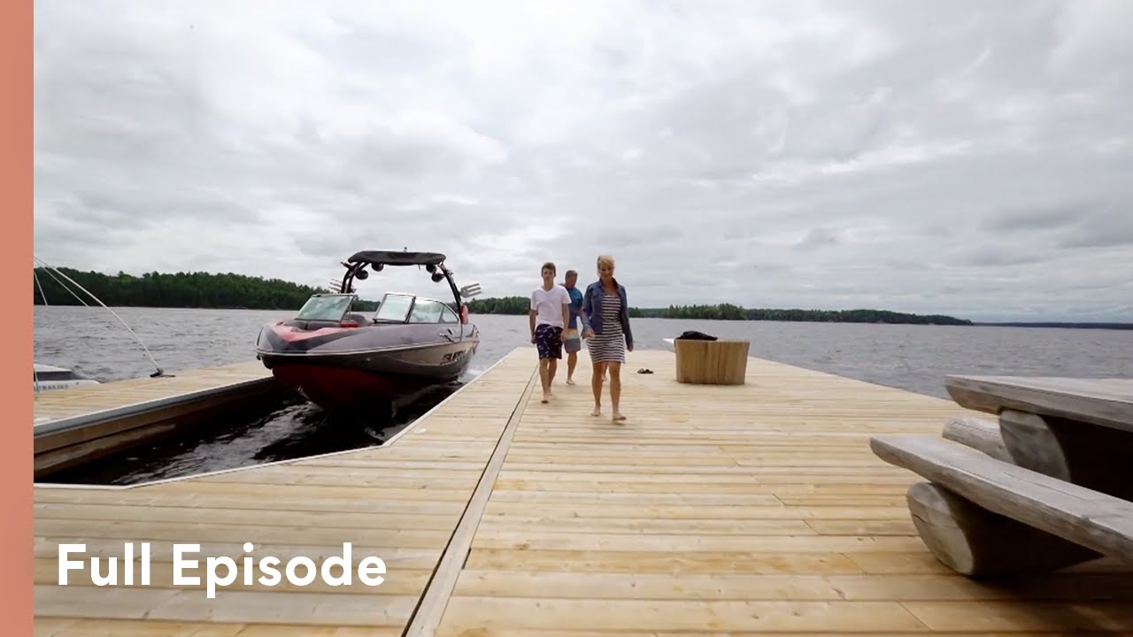 Epic Lakeside Zipline and Fire Pit Makeover! | Lake Docks and Decks S1