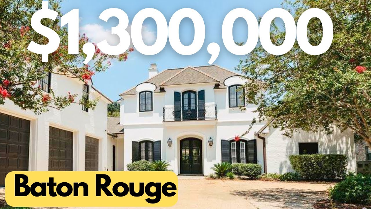 Come Tour this $1.3 Million Baton Rouge Custom Home!