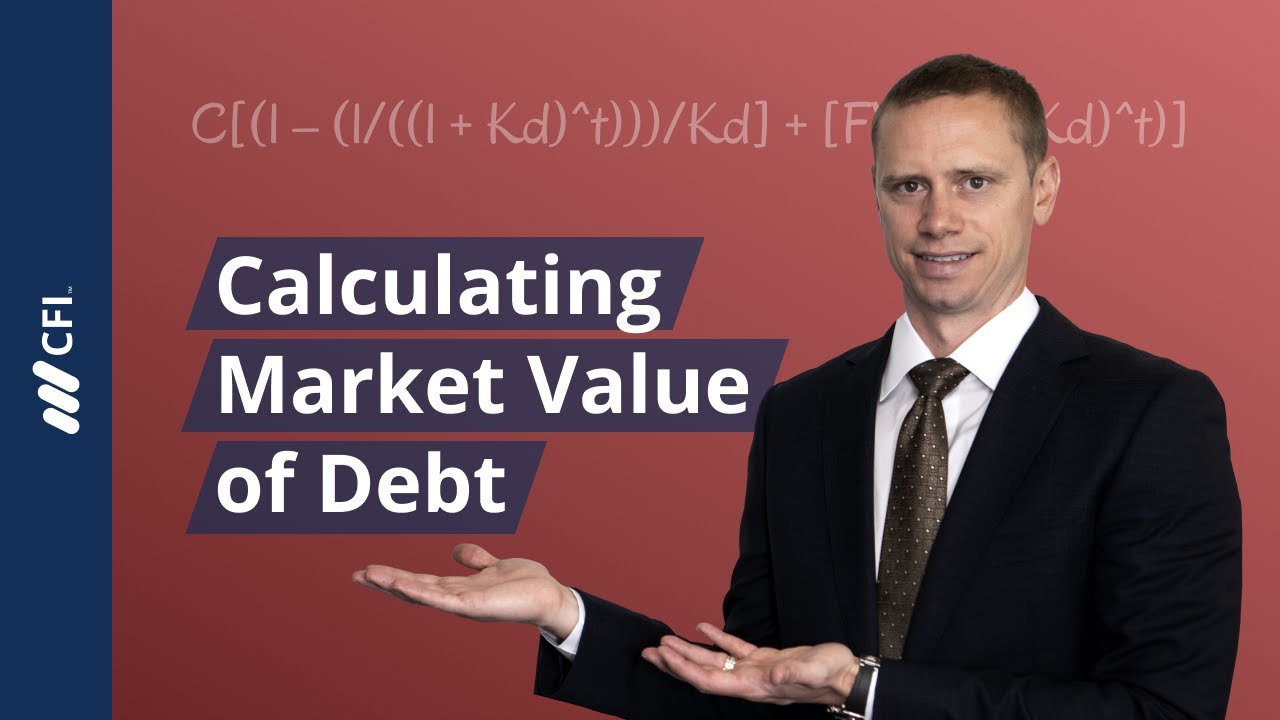 Calculating Market Value of Debt
