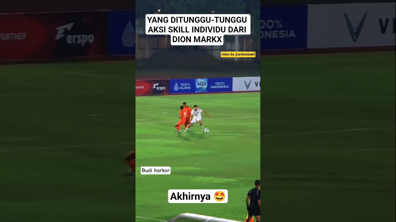 AKSI SKILL INDIVIDU DARI DION MARKX SAAT MELEWATI 2 PEMAIN SEKALIGUS 🤩