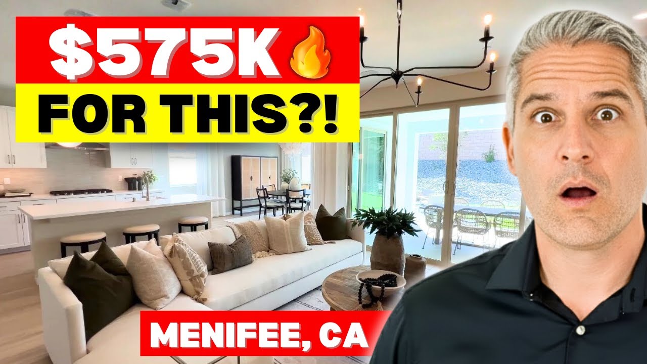 No Waiting!🔥 55+ Move-In Ready Home in Menifee | $575K Gated Community