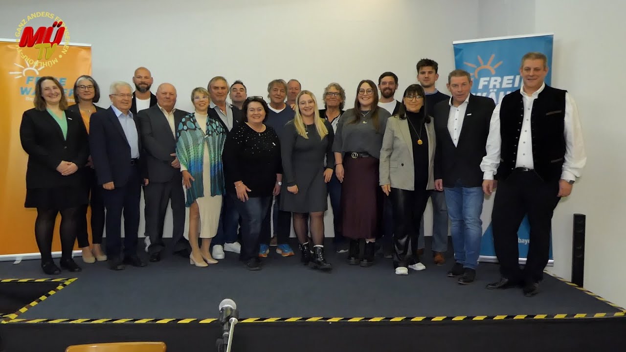 Freie Wähler Töging nominieren Kandidaten für die Wahl in den Stadtrat