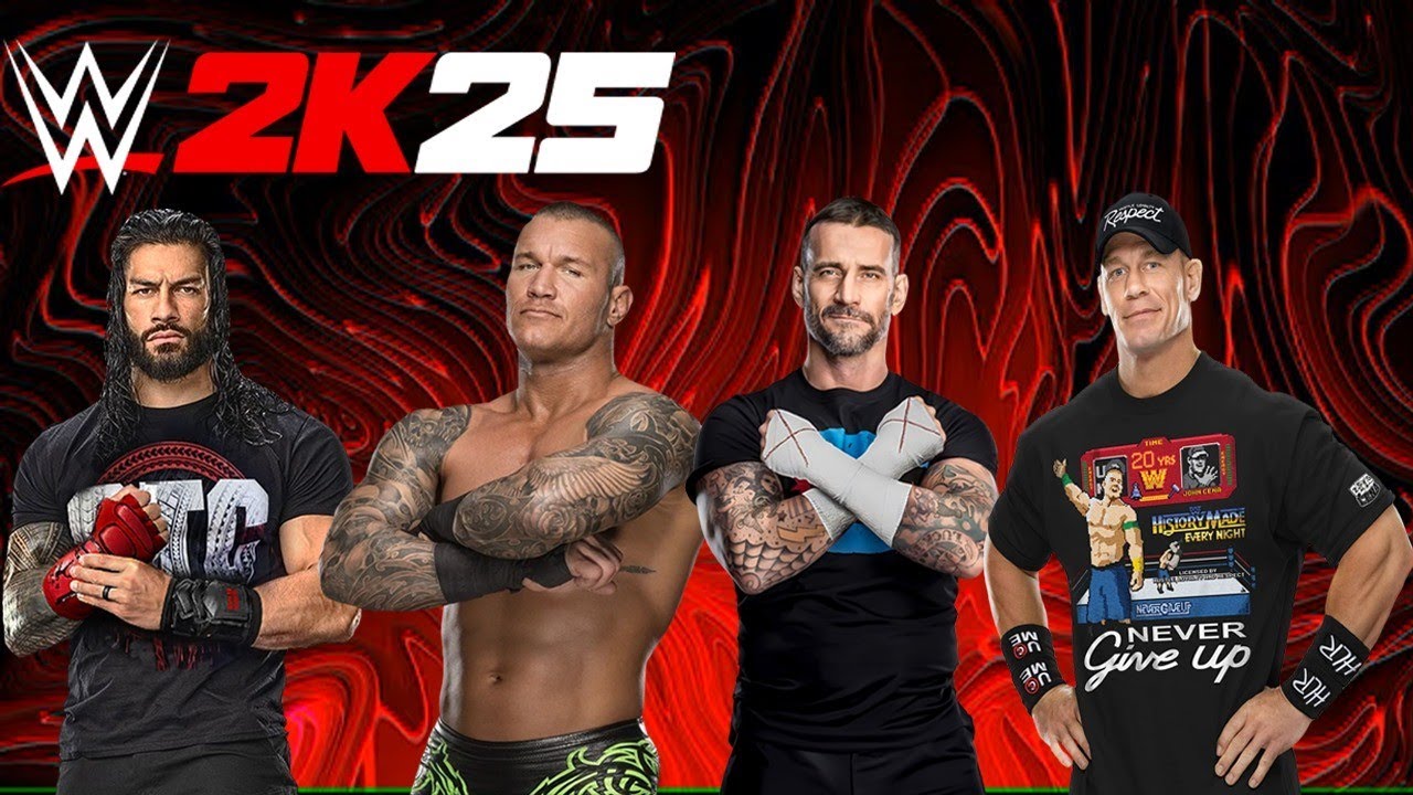 WWE 2K25 My First Ever Gameplay WWE 2K25 OTC Roman Reigns Randy Orton CM Punk New Matches Gameplay