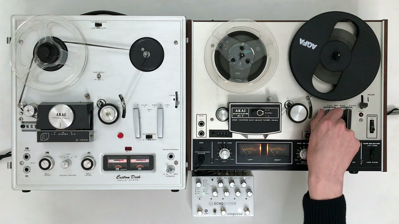 Half-Speed Bias no.2 - Reel to Reel Ambient mix / Tape Loops Akai 4000DS + X-100D Empress Echosystem