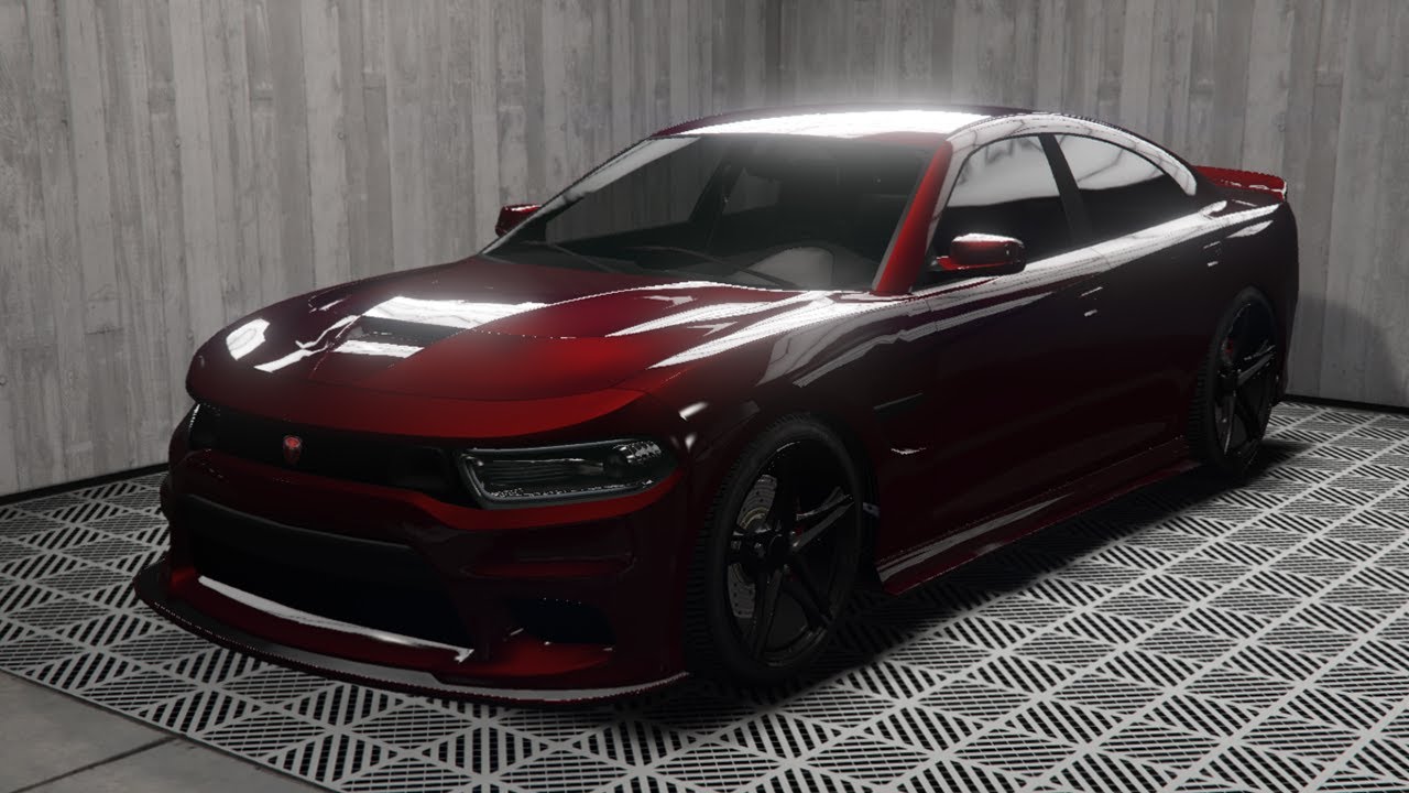GTA 5 - Vehicle Customization - Bravado Buffalo STX (Dodge Charger) - The Contract DLC