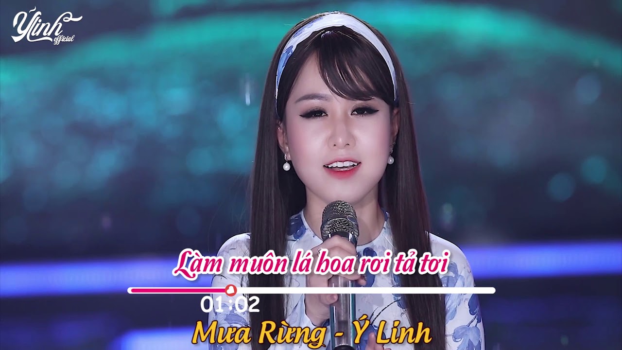 Mưa Rừng Có Lời Bài Hát - Thần Tượng Bolero Ý Linh 1 Hour [MV Lyrics]